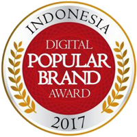 Logo Indonesia Digital Popular Brand Award 2017