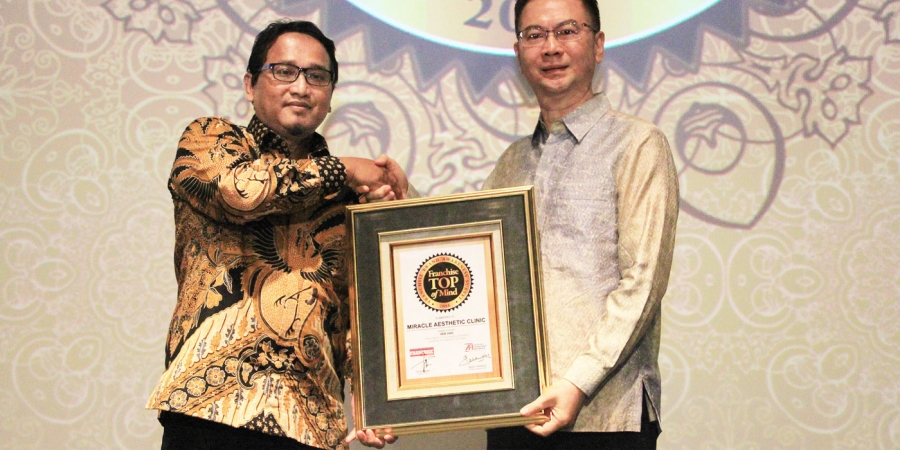 Miracle Aesthetic Clinic Raih Penghargaan Franchise Top Of Mind Award 2016